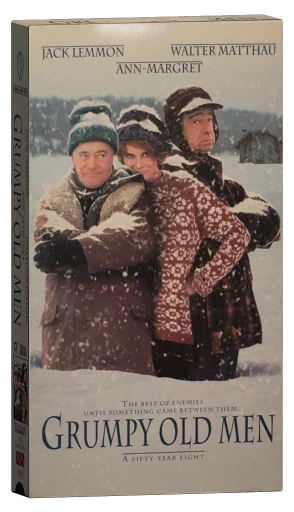 Grumpy Old Men VHS, Warner Home Video