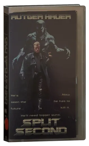 Split Second VHS cover