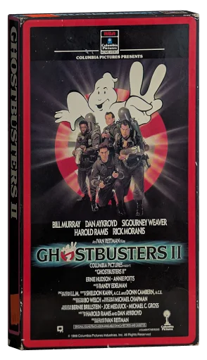 Ghostbusters II VHS, RCA/Columbia Pictures Home Video