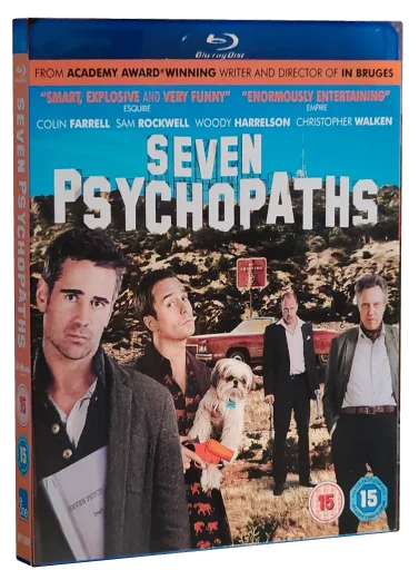 Seven Psychopaths Blu-ray, Momentum Pictures