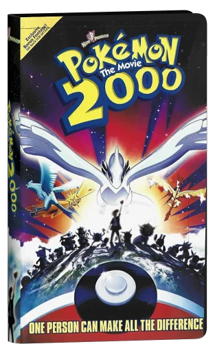 Pokémon the Movie 2000 VHS, Warner Bros. Home Entertainment