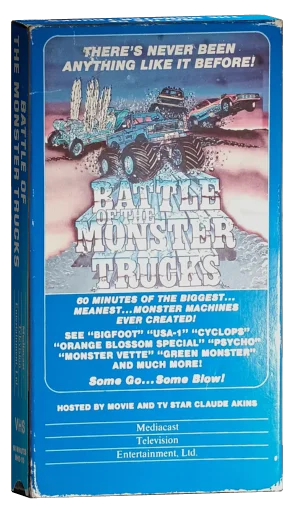 Battle of the Monster Trucks VHS, Mediacast Television Entertainment, Ltd.