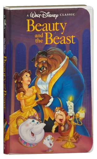 Beauty and the Beast VHS, Walt Disney Home Video