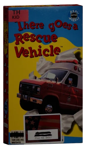There Goes a Rescue Vehicle VHS cover