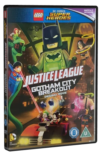 LEGO DC Comics Super Heroes: Justice League - Gotham City Breakout DVD, Warner Home Video