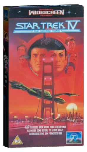 Star Trek IV: The Voyage Home VHS, Paramount