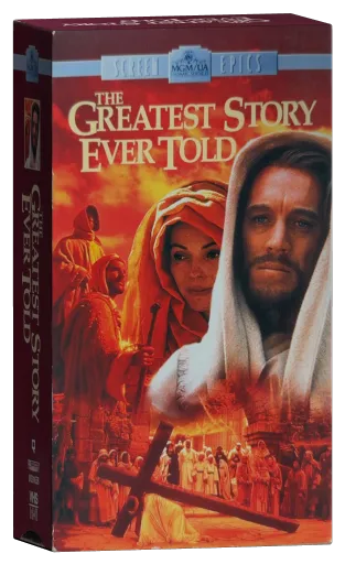 The Greatest Story Ever Told VHS cover