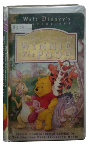 The Many Adventures of Winnie the Pooh VHS, Walt Disney Home Video