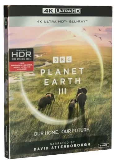 Planet Earth III 4K-UHD cover
