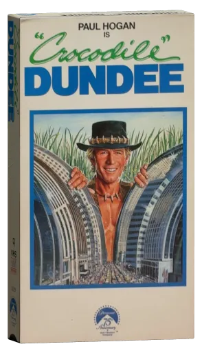 Crocodile Dundee VHS, Paramount Pictures