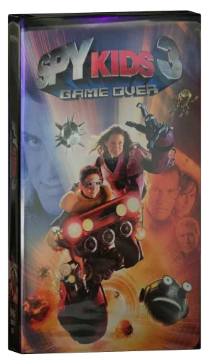 Spy Kids 3-D: Game Over VHS, Dimension Home Video