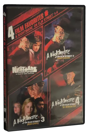 A Nightmare on Elm Street 1-4 DVD, New Line Cinema