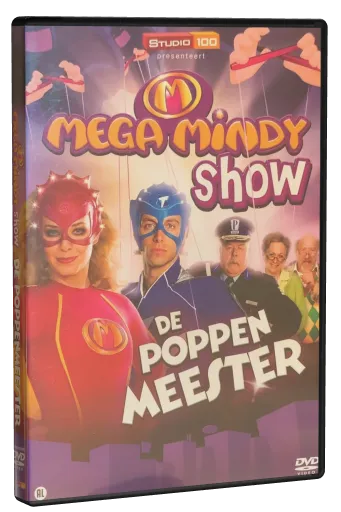Mega Mindy Show: De Poppenmeester DVD cover