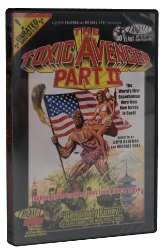 The Toxic Avenger Part II DVD, Troma Team Video
