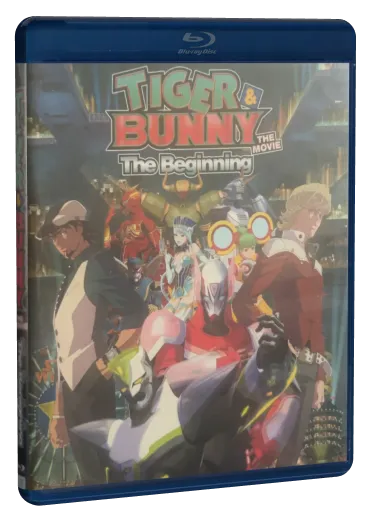 TIGER & BUNNY: The Beginning Blu-ray cover