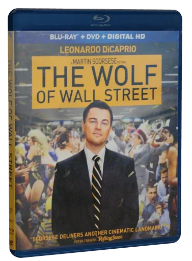 The Wolf of Wall Street Blu-ray, Paramount
