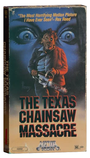 The Texas Chain Saw Massacre VHS, MPI Home Video