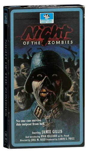 Night of the Zombies VHS, InterGlobal Home Video