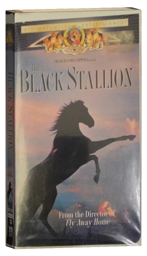 The Black Stallion VHS, MGM/UA Home Video