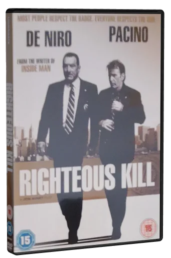 Righteous Kill DVD, Lionsgate