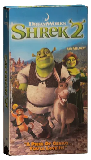Shrek 2 VHS, DreamWorks Home Entertainment
