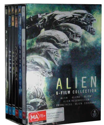 Alien 6-Film Collection DVD cover