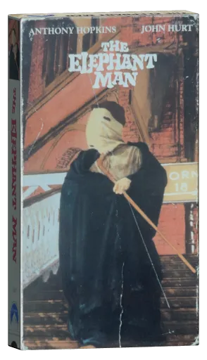 The Elephant Man VHS cover