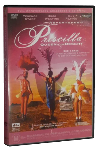 The Adventures of Priscilla, Queen of the Desert DVD, Roadshow Entertainment