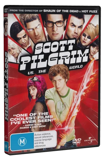 Scott Pilgrim vs. the World DVD, Universal Pictures (Australasia) Pty Ltd