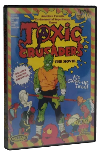 Toxic Crusaders: The Movie DVD, Troma Entertainment Inc.