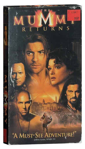 The Mummy Returns VHS, Universal