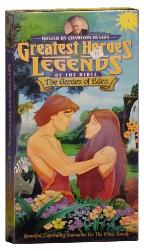Greatest Heroes and Legends of The Bible: The Garden of Eden VHS cover