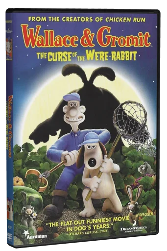 Wallace & Gromit: The Curse of the Were-Rabbit DVD, DreamWorks Home Entertainment