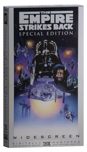 The Empire Strikes Back VHS, Fox Video