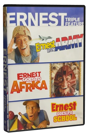 Ernest triple Feature DVD cover