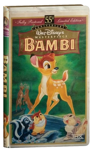 Bambi VHS, Walt Disney Home Video