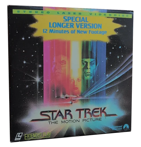 Star Trek: The Motion Picture Laserdisc, Paramount Home Video