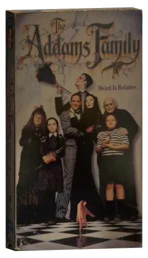 The Addams Family VHS cover