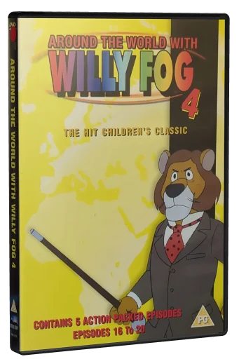 Around the World with Willy Fog Vol 1 DVD cover