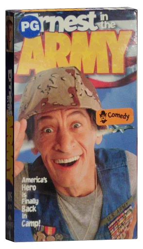 Ernest in the Army VHS, Monarch Home Video