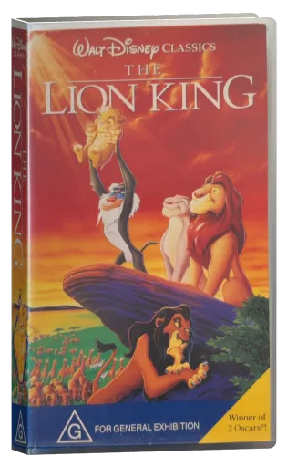 The Lion King VHS, Buena Vista Home Entertainment