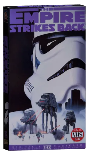 The Empire Strikes Back VHS, CBS/FOX Video