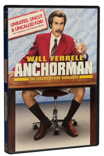 Anchorman: The Legend of Ron Burgundy DVD, DreamWorks Home Entertainment