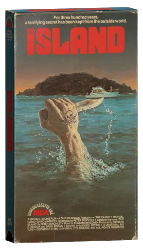 The Island VHS cover