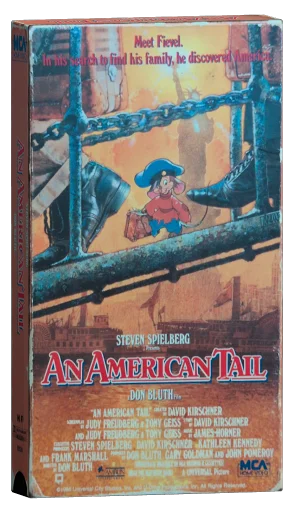 An American Tail VHS, MCA Home Video