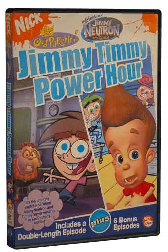 The Adventures of Jimmy Neutron: Boy Genius DVD cover