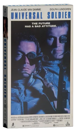 Universal Soldier VHS, LIVE Home Video