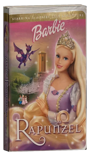 Barbie as Rapunzel VHS, Artisan Home Entertainment