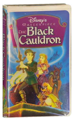 The Black Cauldron VHS, Buena Vista Home Entertainment