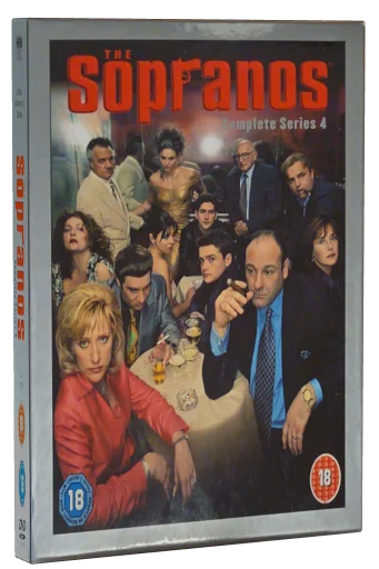The Sopranos Complete Series 4 DVD cover